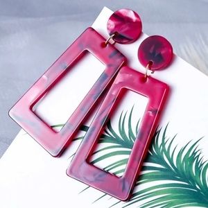 Rectangle Fashion Earrings